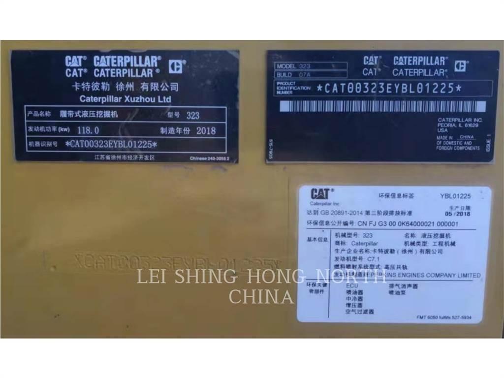 CAT 323-07 Гусеничні екскаватори