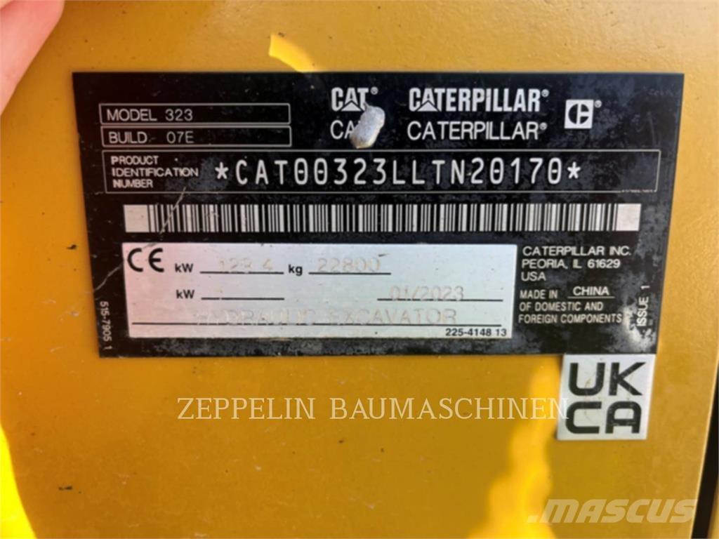 CAT 323-07D Гусеничні екскаватори