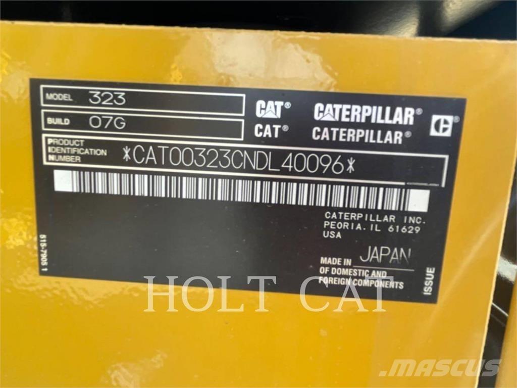 CAT 323 TC Гусеничні екскаватори