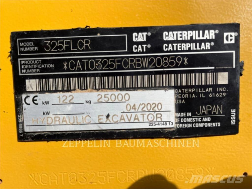 CAT 325FL Гусеничні екскаватори