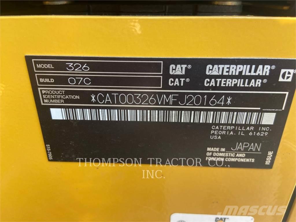 CAT 326 Гусеничні екскаватори