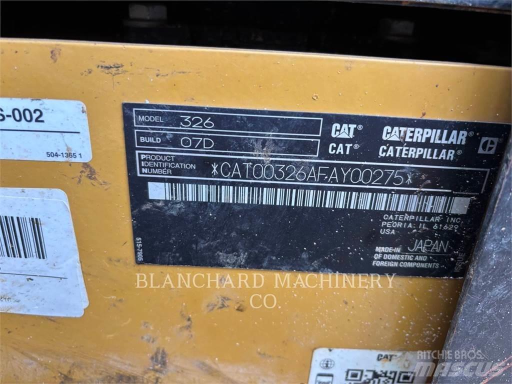 CAT 326 Гусеничні екскаватори