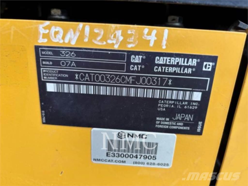 CAT 326-07 Гусеничні екскаватори