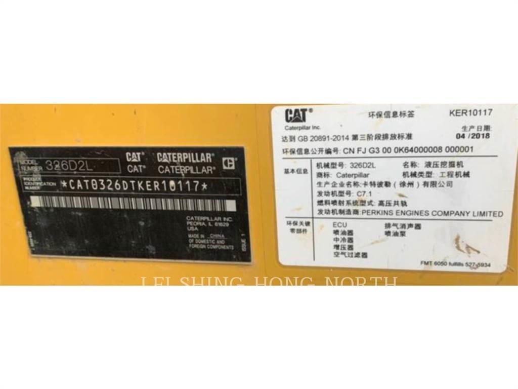 CAT 326D2L Гусеничні екскаватори