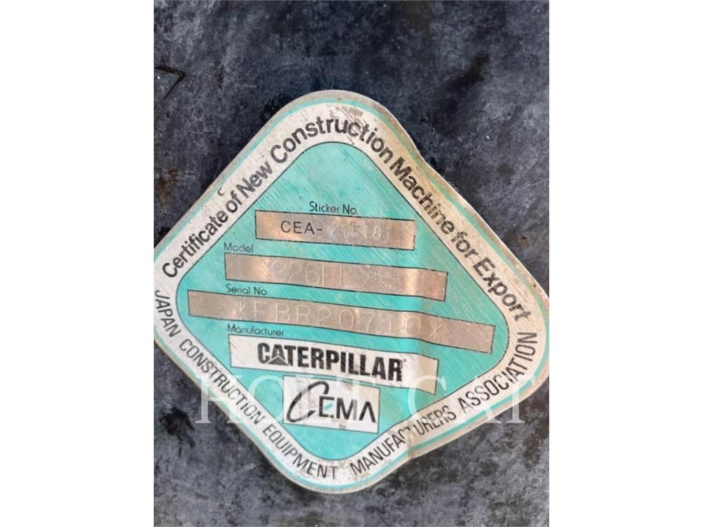 CAT 326FL Гусеничні екскаватори