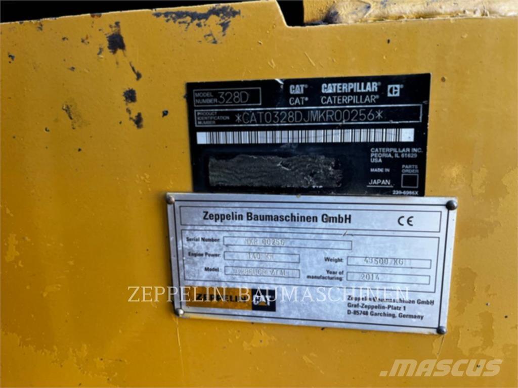 CAT 328DTUNNEL Гусеничні екскаватори