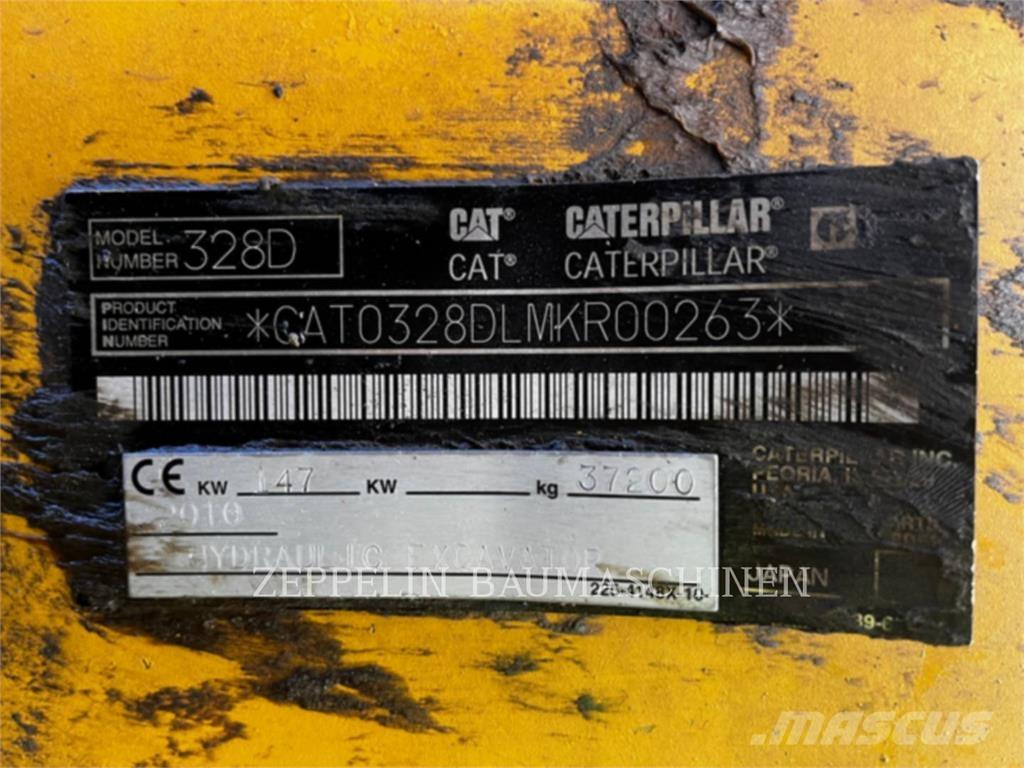 CAT 328DTUNNEL Гусеничні екскаватори
