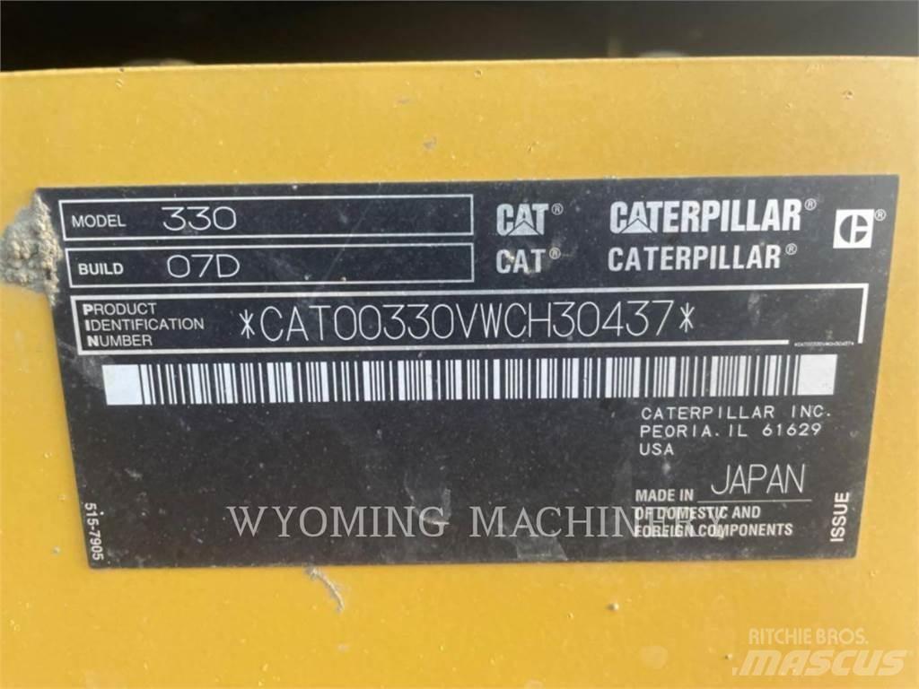 CAT 330 Гусеничні екскаватори