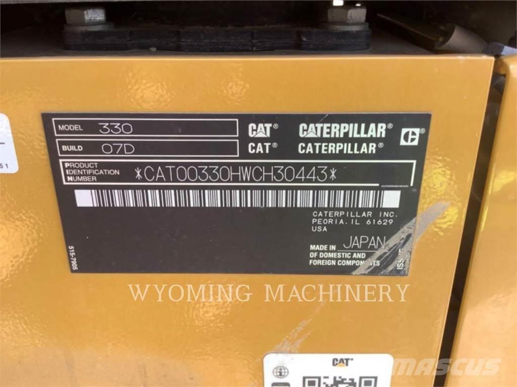 CAT 330 Гусеничні екскаватори