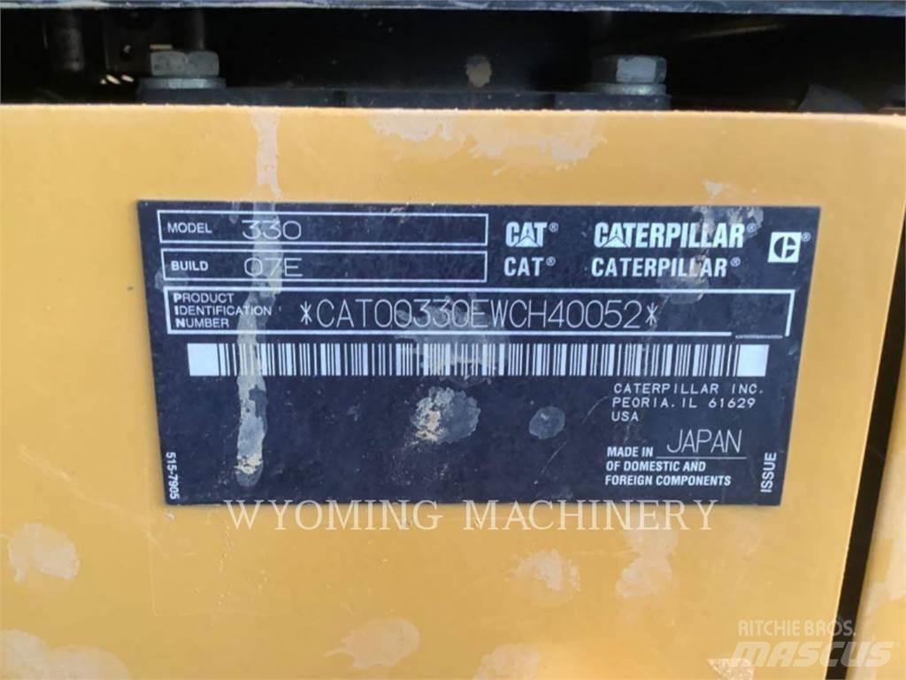 CAT 330 Гусеничні екскаватори