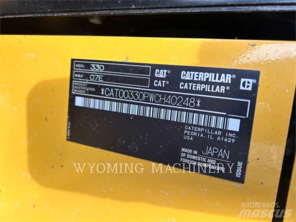CAT 330 Гусеничні екскаватори
