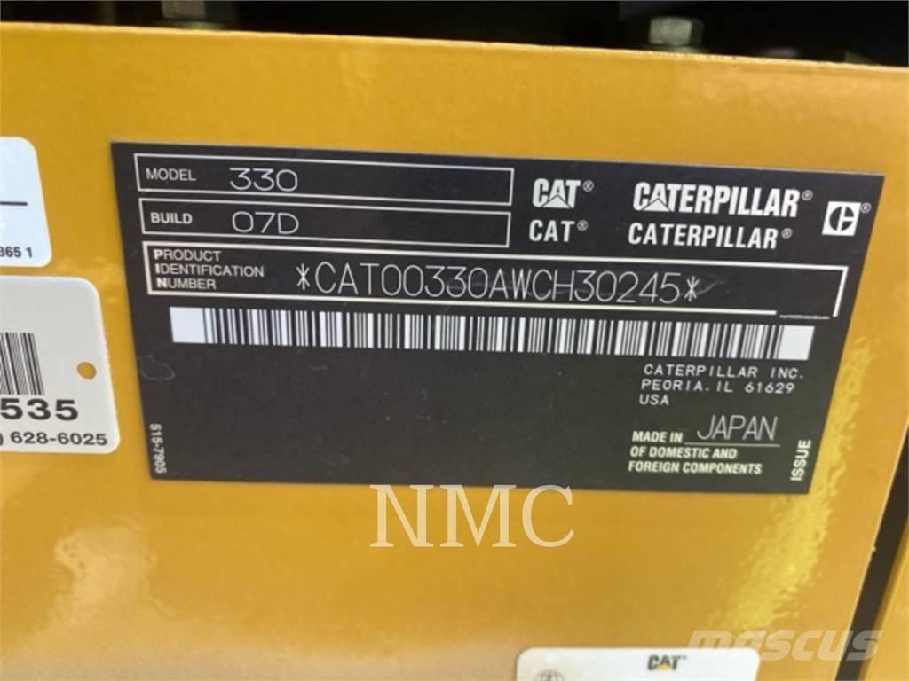 CAT 330 Гусеничні екскаватори