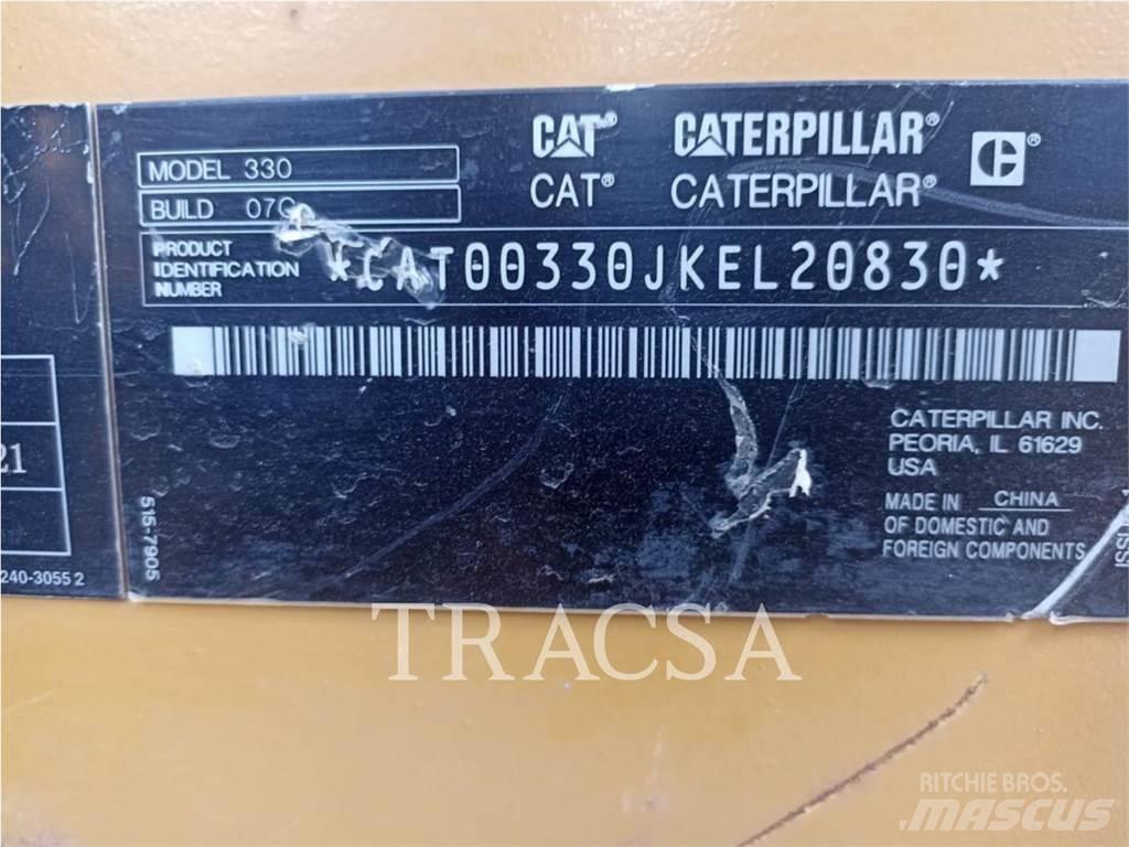 CAT 330 Гусеничні екскаватори