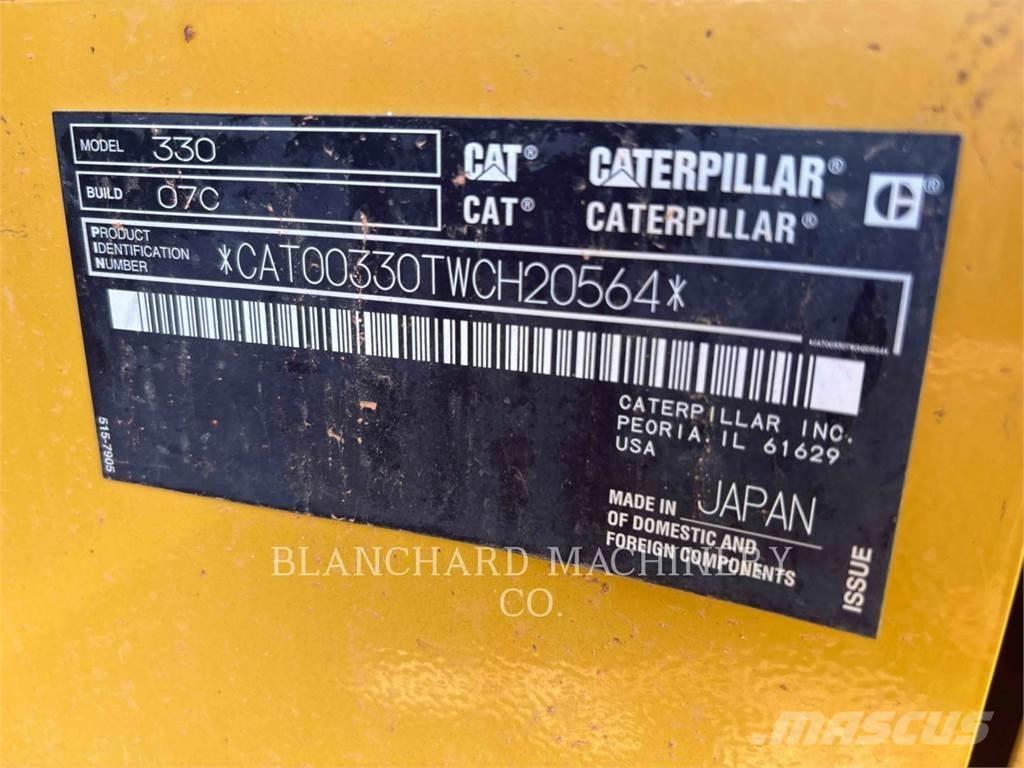CAT 330 Гусеничні екскаватори
