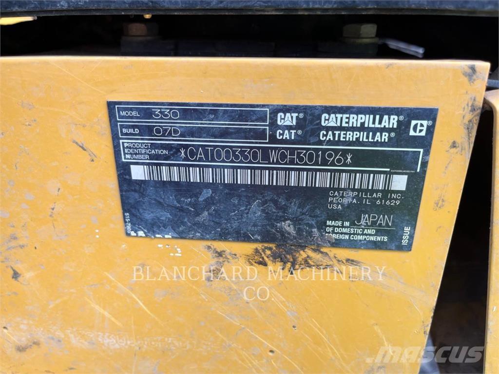 CAT 330 Гусеничні екскаватори
