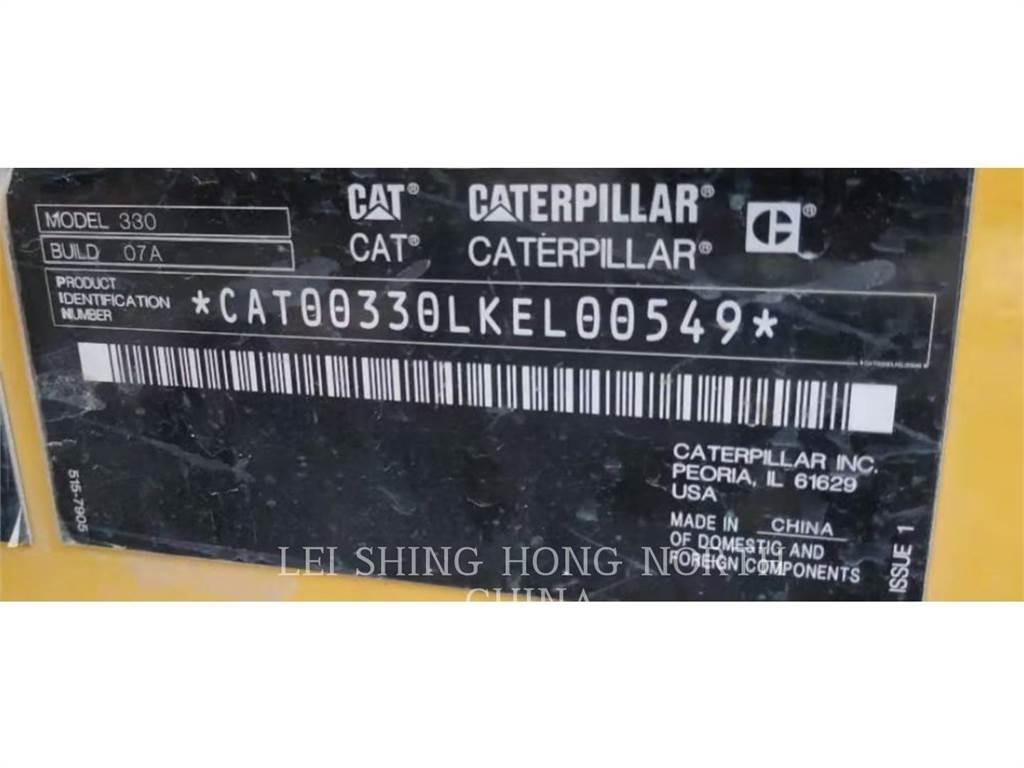 CAT 330-07 Гусеничні екскаватори