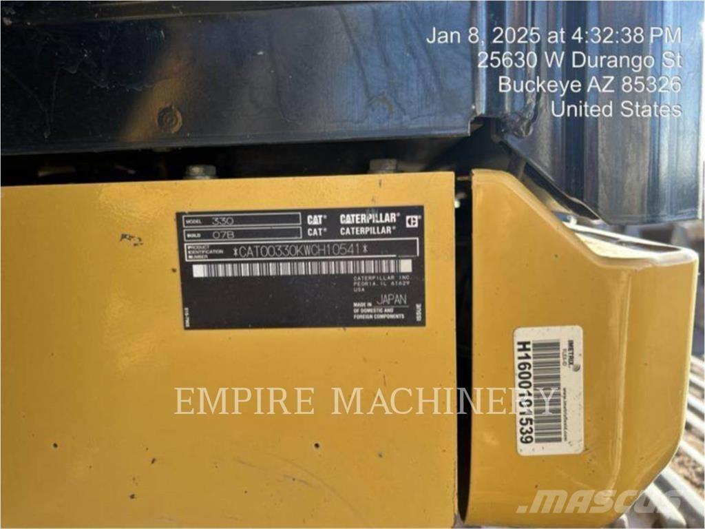 CAT 330-07 P Гусеничні екскаватори