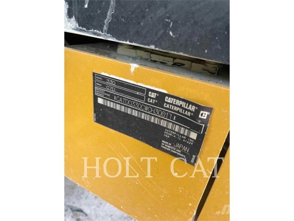 CAT 330 TC Гусеничні екскаватори