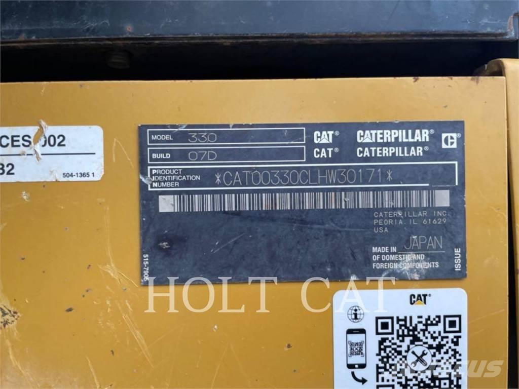 CAT 330 TC Гусеничні екскаватори