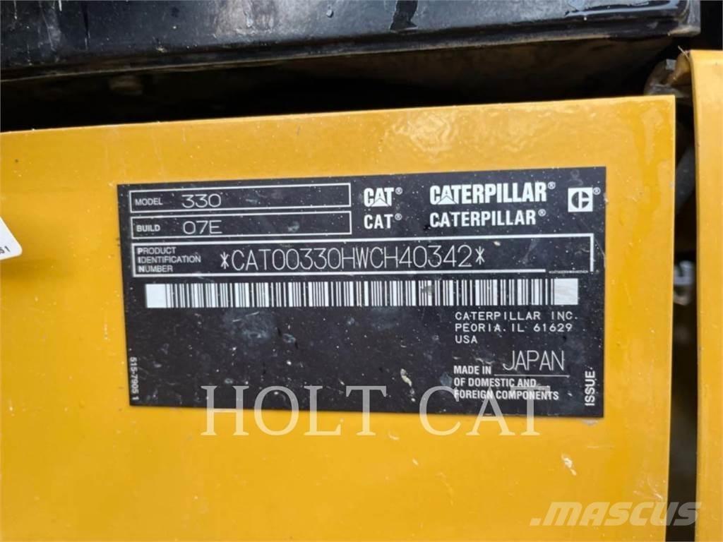 CAT 330 TC Гусеничні екскаватори