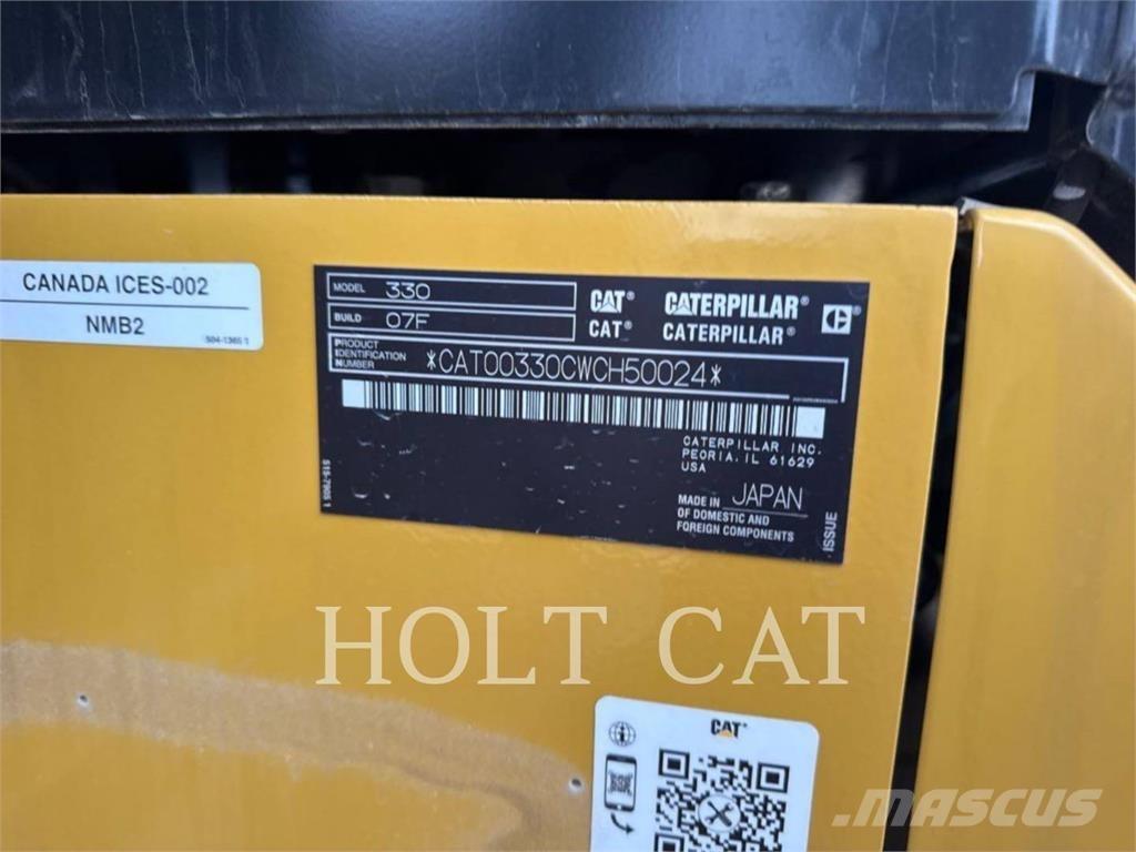 CAT 330 TC Гусеничні екскаватори