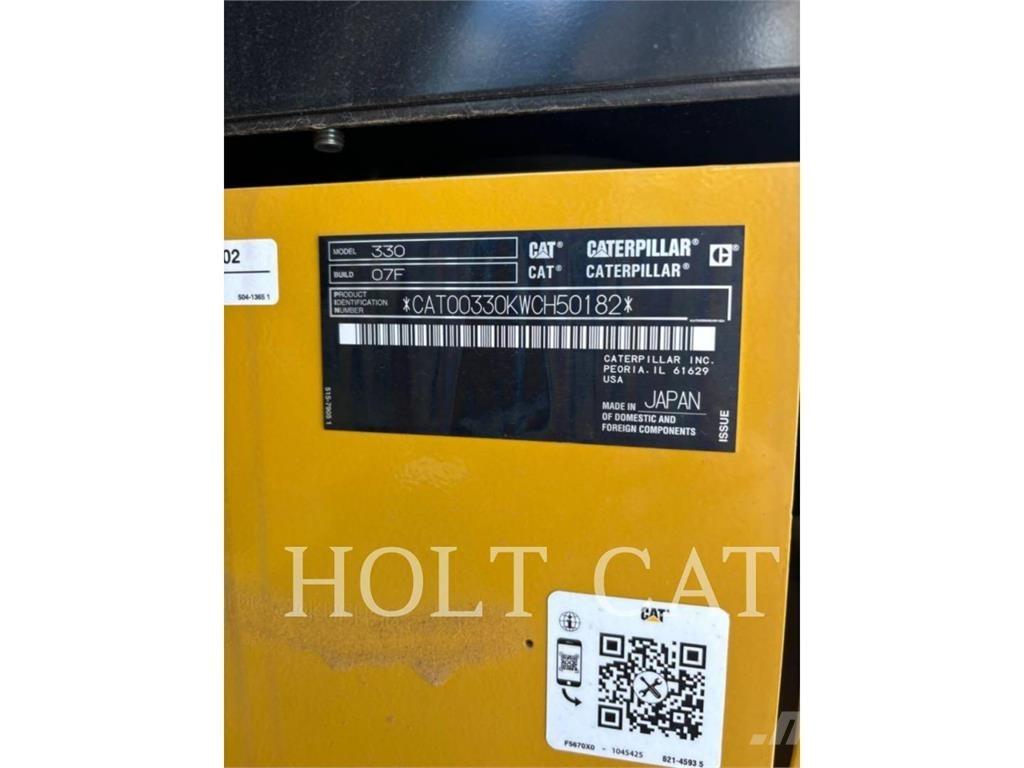 CAT 330 TC Гусеничні екскаватори
