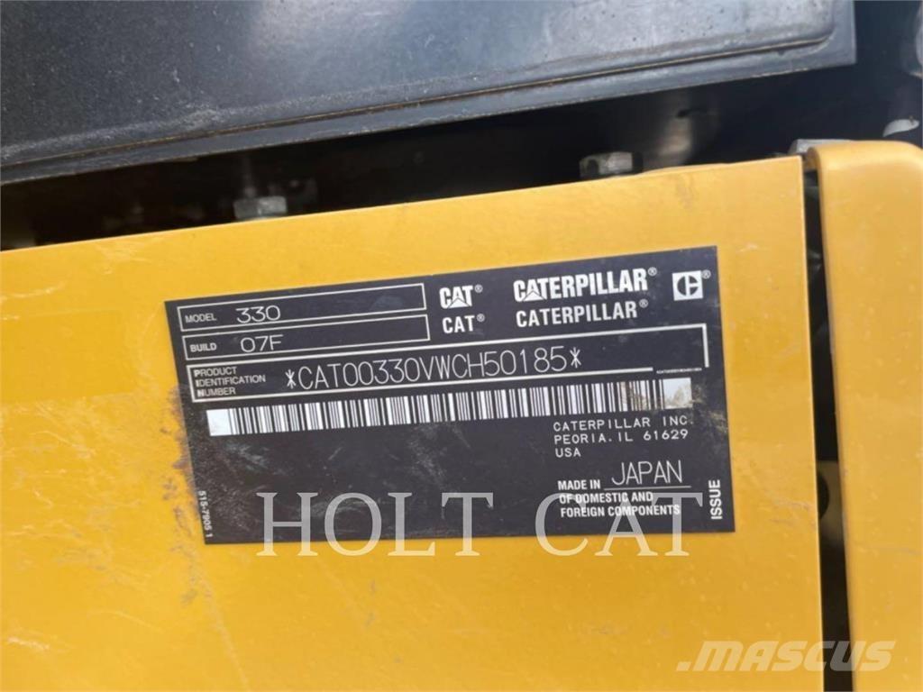 CAT 330 TC Гусеничні екскаватори