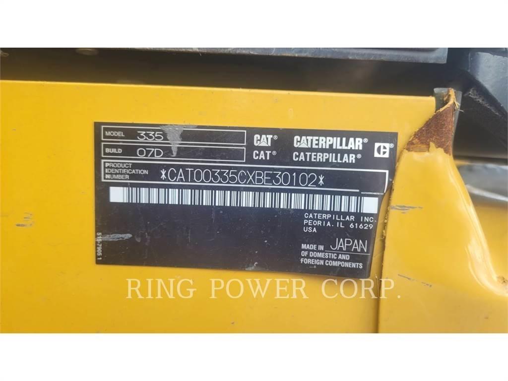 CAT 335QC Гусеничні екскаватори