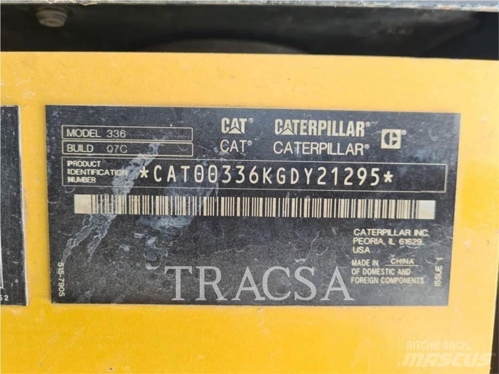 CAT 336-07 Гусеничні екскаватори