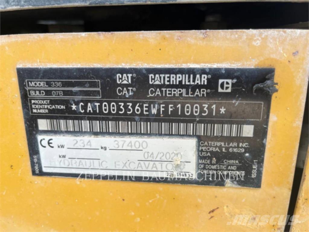 CAT 336-07B Гусеничні екскаватори