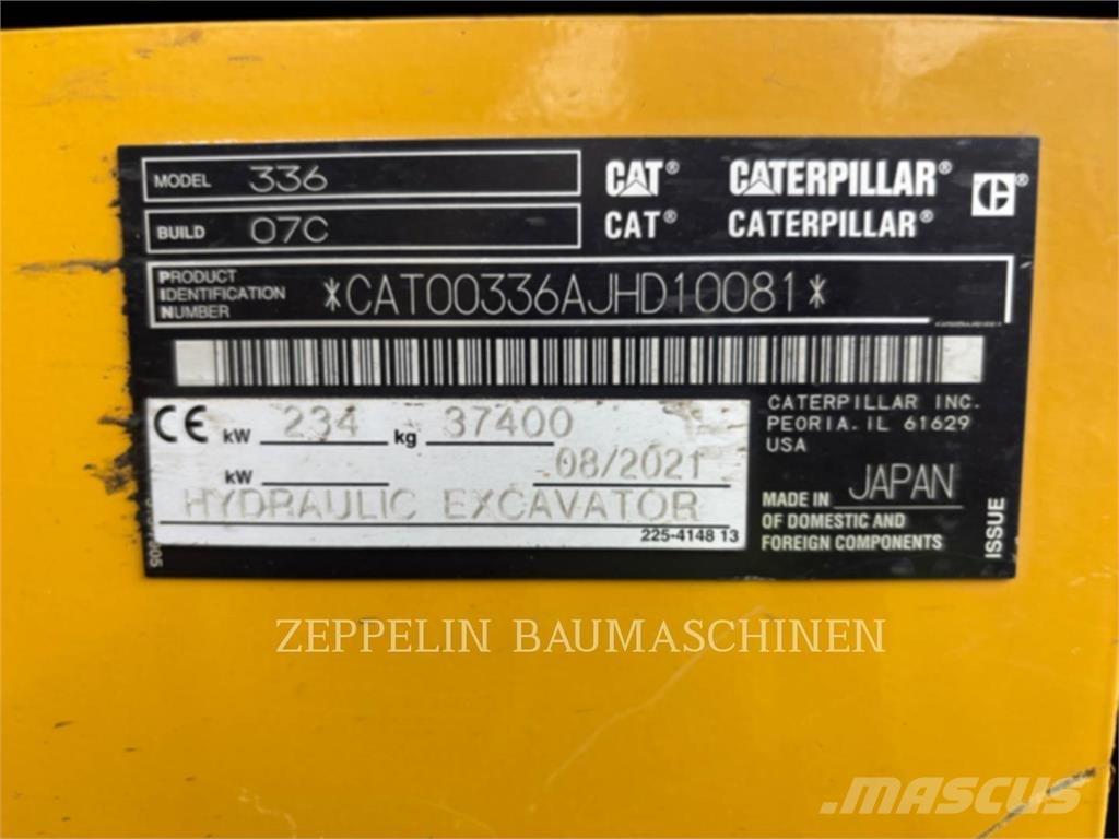 CAT 336-07C Гусеничні екскаватори