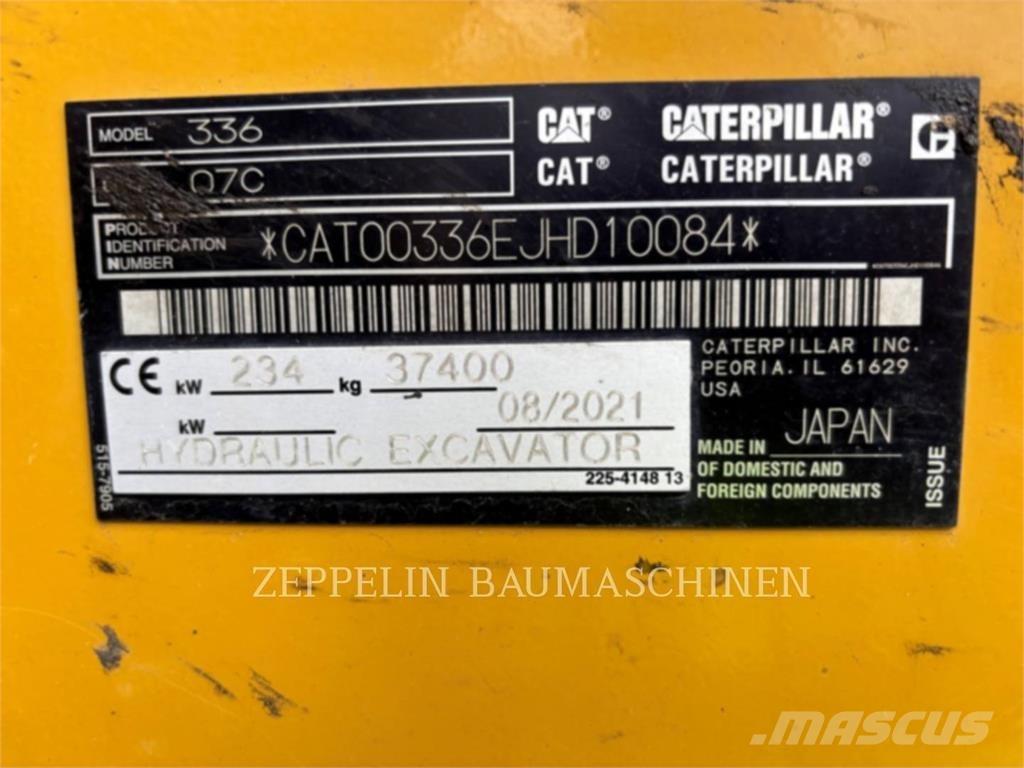 CAT 336-07C Гусеничні екскаватори