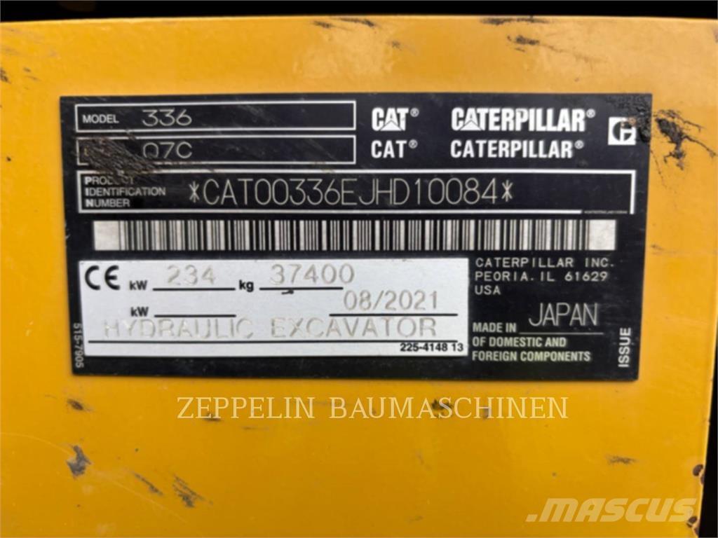CAT 336-07C Гусеничні екскаватори