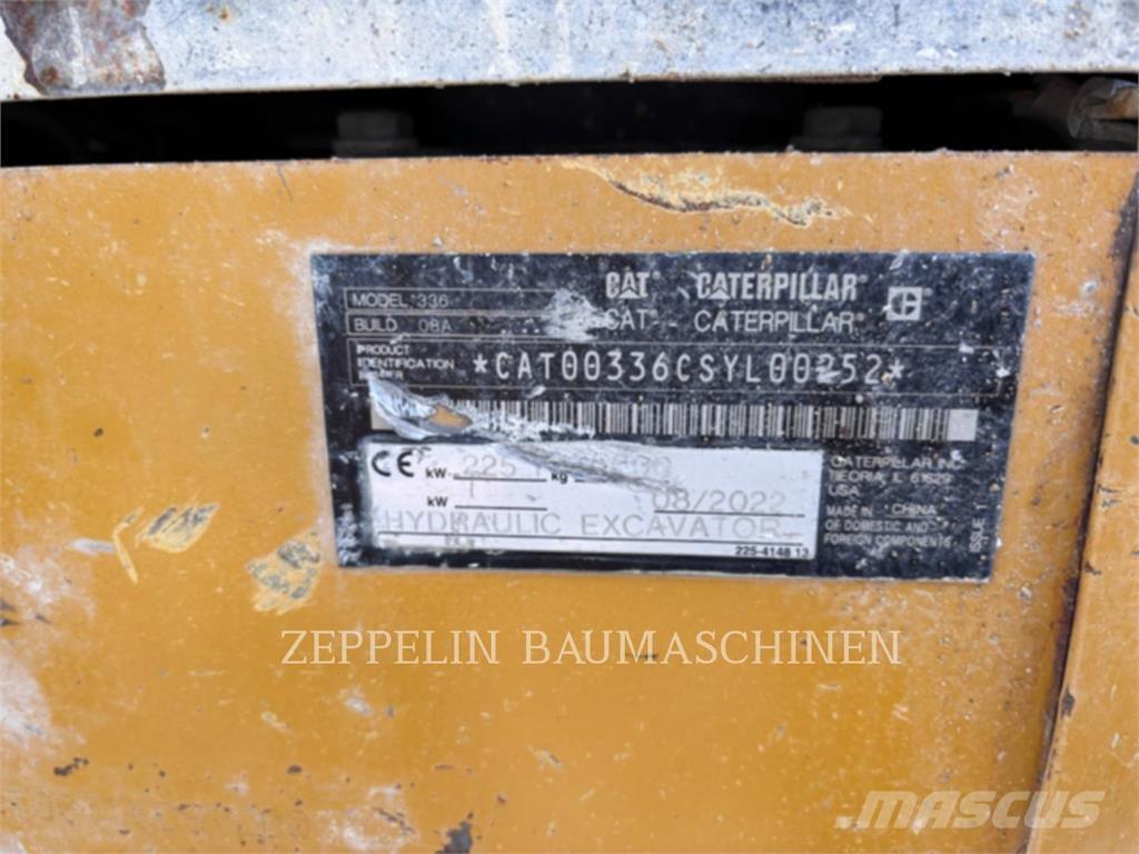 CAT 336-08 Гусеничні екскаватори
