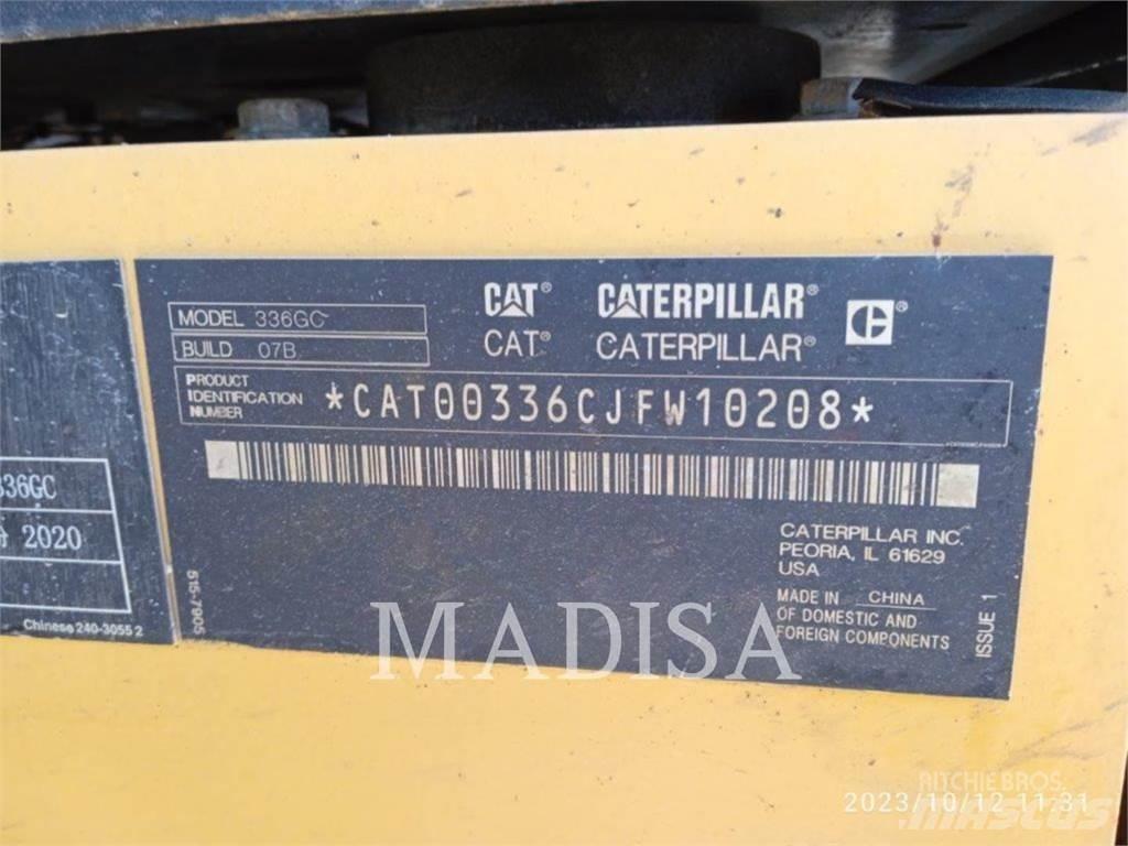 CAT 336 GC Гусеничні екскаватори
