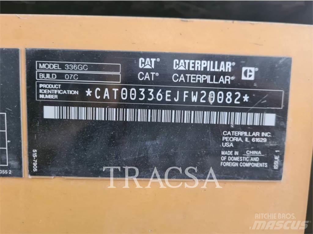 CAT 336 GC Гусеничні екскаватори