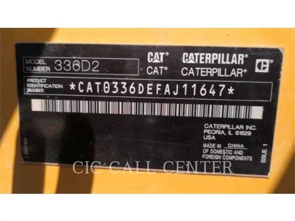 CAT 336D2 Гусеничні екскаватори