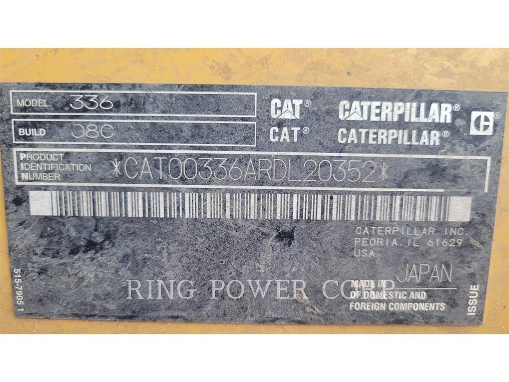 CAT 336HYDTHUM Гусеничні екскаватори