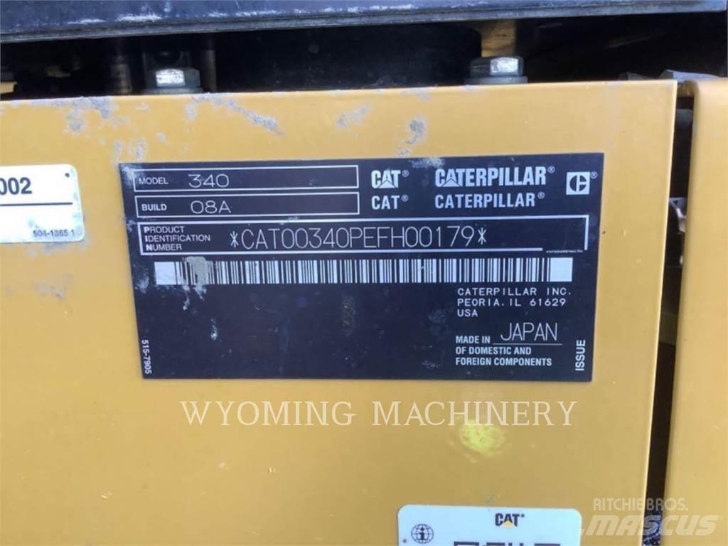 CAT 340 Гусеничні екскаватори
