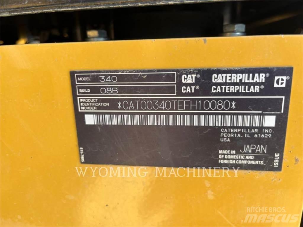 CAT 340 Гусеничні екскаватори