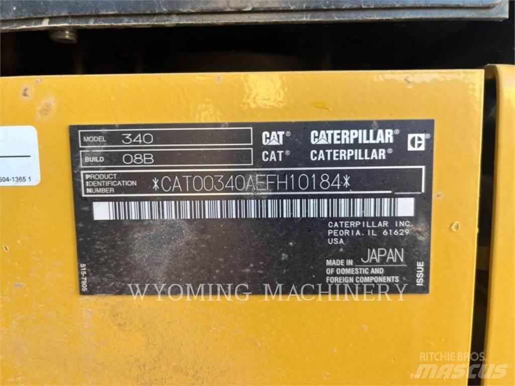 CAT 340 Гусеничні екскаватори