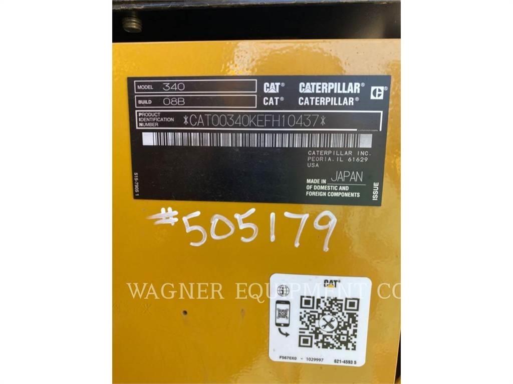 CAT 340 Гусеничні екскаватори