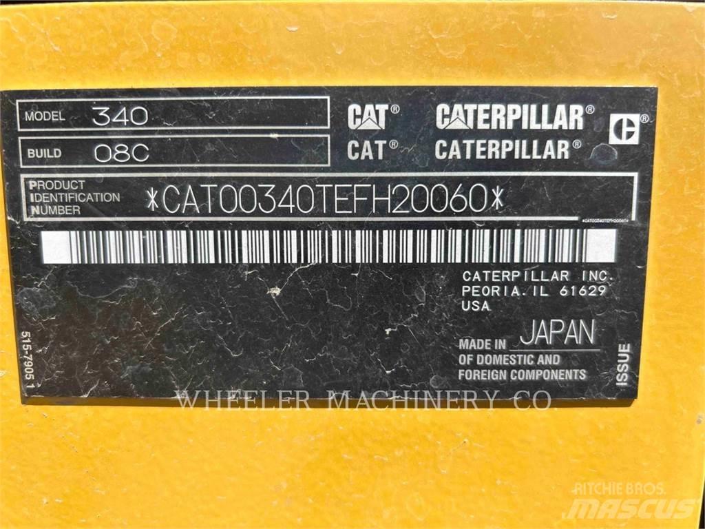 CAT 340 Гусеничні екскаватори