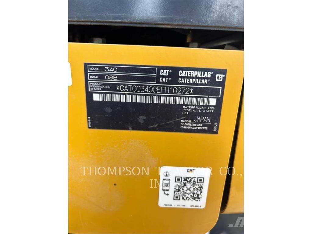 CAT 340 Гусеничні екскаватори