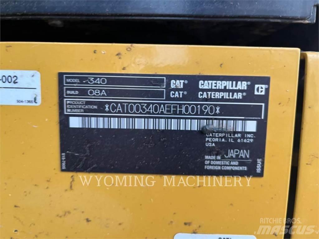 CAT 340 Гусеничні екскаватори