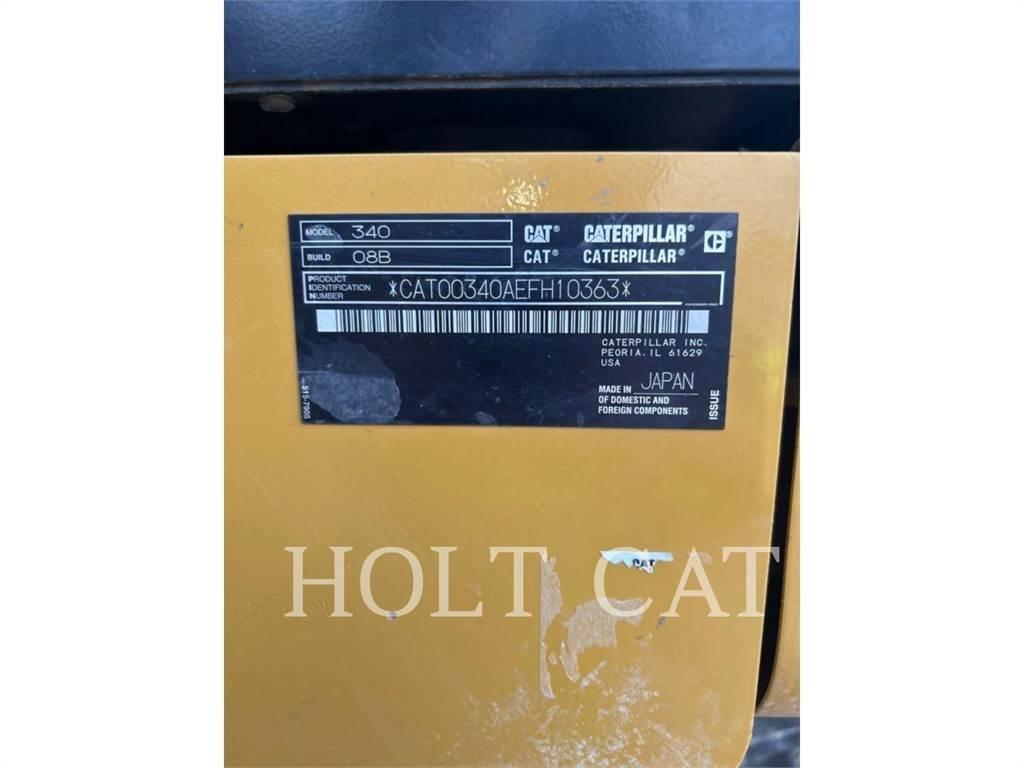 CAT 340 10 TC Гусеничні екскаватори