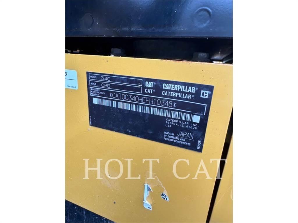 CAT 340 12 TC Гусеничні екскаватори