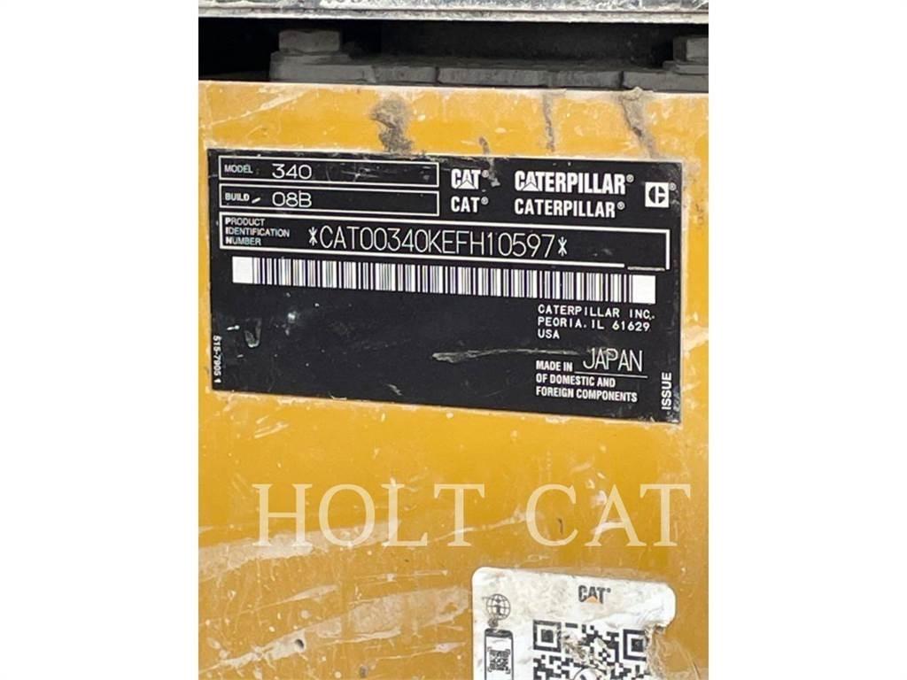 CAT 340 12 TC Гусеничні екскаватори