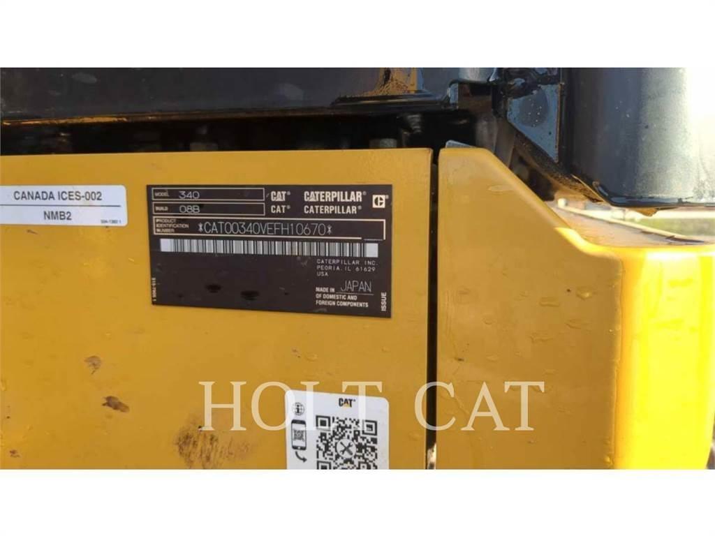 CAT 340 12 TC Гусеничні екскаватори