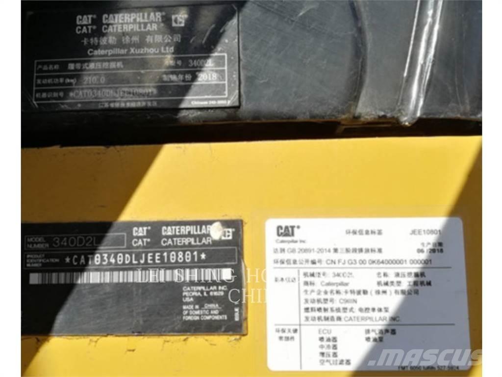 CAT 340D2L Гусеничні екскаватори